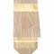Ekena Millwork Eugene Rough Sawn Timber Gable Bracket, Douglas Fir, 36"W x 6"H x 4"D x 4"F, 4/12 Pitch GBW036X06X0404EUG00RDF - alternate 4